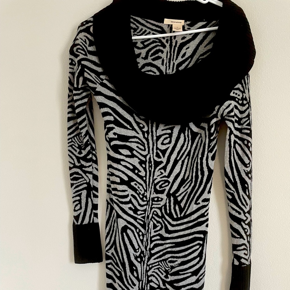 DKNY sweater dress size medium